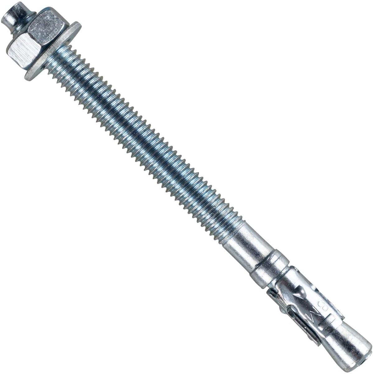 Zware pluggen - Boutankers ankers - Bevestigen profielen - Gegalvaniseerd staal - M8 8x100mm - Zilverkleurig — afbeelding 1