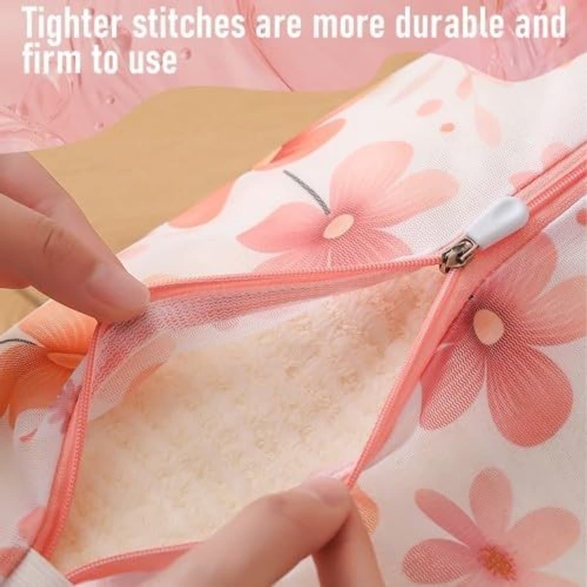 Set van 4 wasnetten met rits, herbruikbare waszakken voor delicate kleding, ideaal voor blouses, sokken en jassen in verschillende maten — afbeelding 1