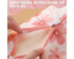 Set van 4 wasnetten met rits, herbruikbare waszakken voor delicate kleding, ideaal voor blouses, sokken en jassen in verschillende maten