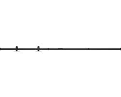 vidaXL - Ophangset - voor - minischuifdeur - 200 - cm - koolstofstaal