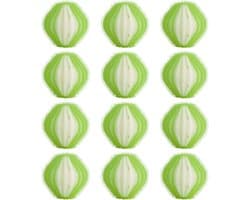 Wasballen - Pluisverwijderaars - Dierenharen Verwijderen - Herbruikbaar Nylon - 12 stuks - Groen