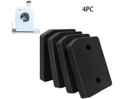 4 Stuks Droger Filter Sponsfilter -20.7*15.7*3CM -Schuimfilter voor roterende trommeldroger -Geschikt voor alle Miele T1 warmtepompdrogers - Filter spons foam van condensor wasdroger alternatief geschikt -Basisfilter -Zwart — afbeelding 1