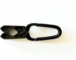 Sterke en Stabiele Wasknijpers - Modern Design, Roestvrij Kunststof, 20 Stuks