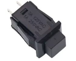 Schakelaar vierkant 10mm Momentary 250V/1A D-429B self-reset
