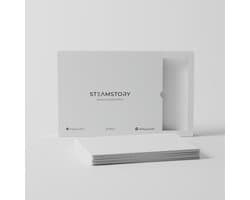 Steamstory Biologische Wasstrips - Eco-vriendelijke Wasstrips voor een Ultiem Schone Was - Parfumvrij - 30 wasbeurten