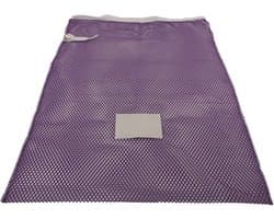 Premium wasnet 60x90 cm - Met knoopsluiting - Paars