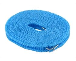 Waslijn - Reislijn Kledinglijn - Buiten Drogen - Windproof Ontwerp - 5 Meter - Blauw