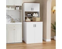 Wasmachine Ombouw - Opbouwmeubel - Kast Wasdroger - Meubel - luxe — afbeelding 1