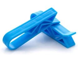 Vuilniszak Clips - Prullenbak Klemmen - Afvalzak Fixeren - Gladde Gesp Geen Bramen - 2 stuks - Diverse Kleuren