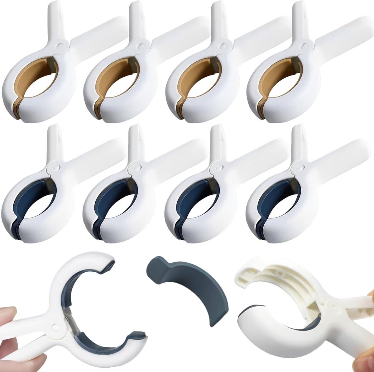 Heavy Duty Handdoekclips voor Strand en Zwembad - Winddichte Wasknijpers voor Buiten — afbeelding 1