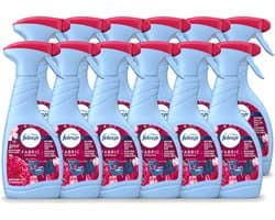 12 x Febreze – Textielspray – Robijn Jasmijn – 500 ml - Voordeelverpakking - 12 stuks