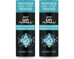 2 x Lenor Unstoppables - Geurbooster - Fris - 13 Wasbeurten - Voordeelverpakking - 2 stuks