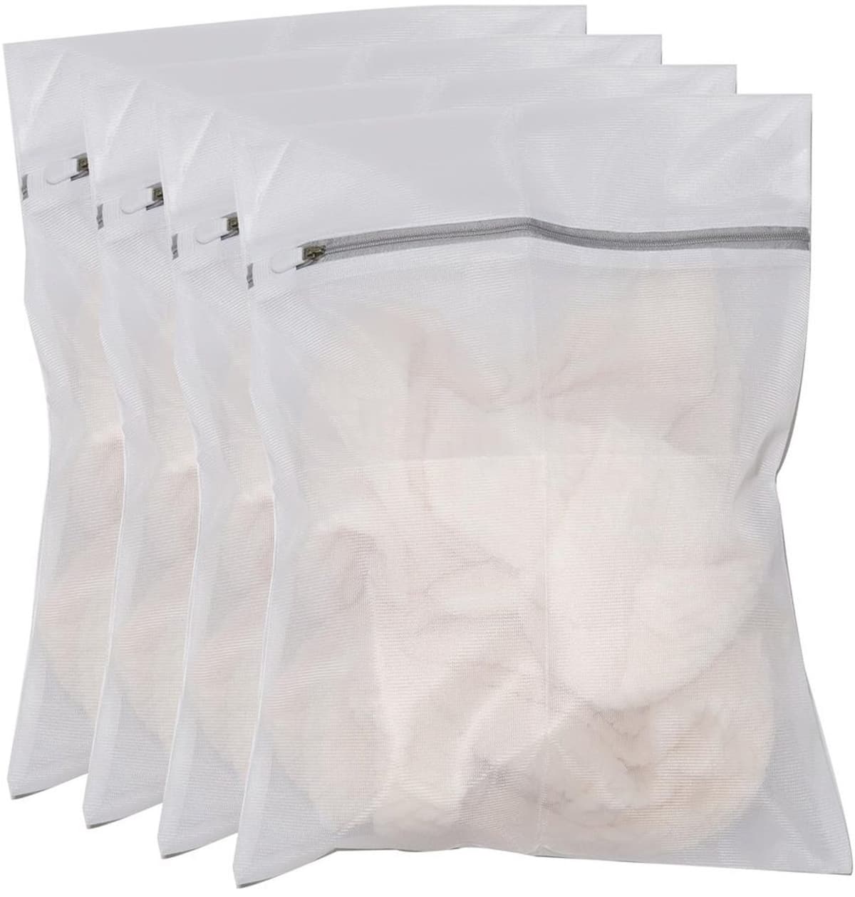 Waszak 40 x 50 cm - Waszakken voor wasgoed - Waszak groot - Wasnet - Duurzaam materiaal - Gemakkelijke ritssluiting — afbeelding 1