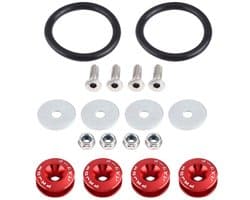 Dailygoods- Sluitring Aluminiumlegering - Bevestigingsset - Motorruimte - Schroef - O-ring - Eenvoudige installatie - Set van 4 stuks