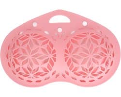 siliconen lingerie-waszak voor wasmachine, mesh-waszak voor fijne was, voorkomt vervorming voor A-38D cup-bh's, ondergoedbeschermer voor wassen