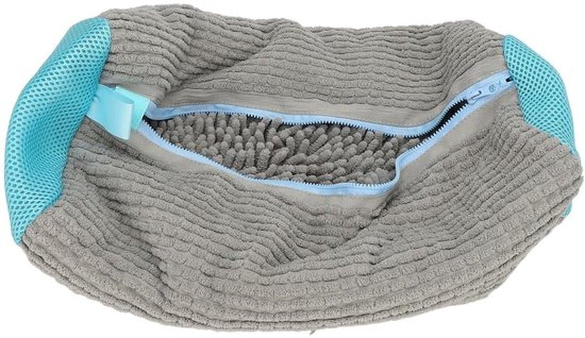 Waszak Herbruikbaar - Waszak Schoenen Groot - Polyester - Rits - Scheurbestendig - Ademend Materiaal - Schoenwaszak — afbeelding 1