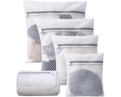 Waszakken voor fijne was - 5-delige set - mesh gaas - beschermt delicate kleding - ShopVlot