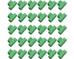 SnelShoppen - 11mm Tuinclips voor Kassen, Plant Clips, Foliebedekking, Tunnelboogclips, 30 Stuks van Duurzaam PP Plastic, Antislip en Sterk