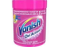 Vanish Oxi Action - Veilige Kleur - Vlekkenverwijderaar Poeder - Zonder Bleek - Gekleurde Was - 550 Gram