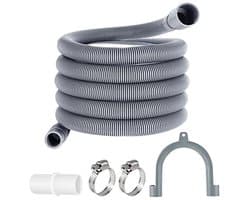 Universele Afvoerslang voor Wasmachines en Vaatwassers 3m x 20mm - Verlengset