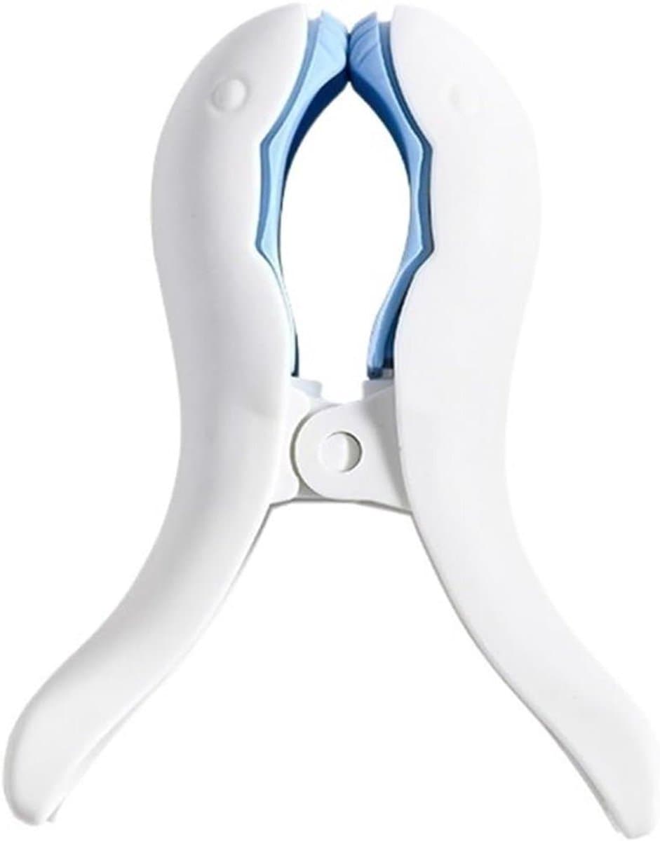 Kledingknijpers Strandlaken - Grote Clips - Wasgoed Droge - Windproof Plastic - Extra Groot - Blauw — afbeelding 1