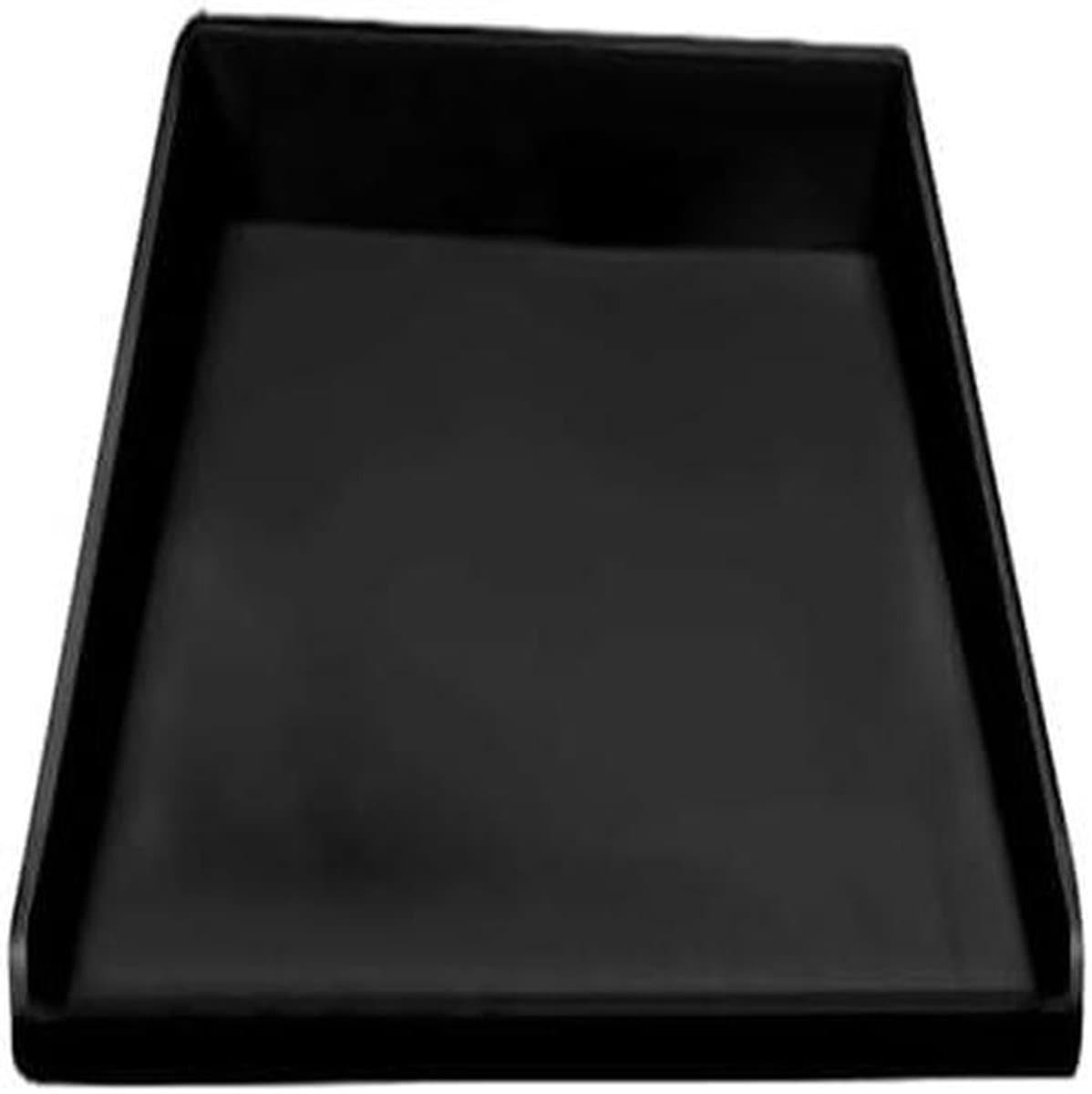 Koelkast Lekbak - Apparaat Mat - Vloer Beschermen - Verhoogde Rand - 50 x 60 cm - Zwart — afbeelding 1