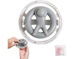 Wasmachine Pluisvanger - Haarfilter Drijvend - Kleding Schoon Houden - Herbruikbaar Anti-klit - 23 x 20 x 6 cm
