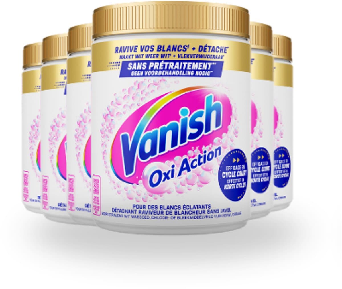 Vanish White Laundry Booster Powder 960g x6 — afbeelding 1