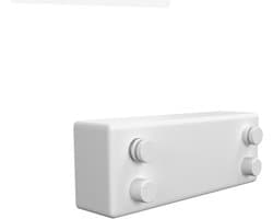 Wasophoogte® Waslijn Uittrekbaar - Waslijndraad met stalen kern - Wasdraad - Wasrek alternatief - Roldrooglijn - Uittrekbare Waslijn - 8,8 m drooglengte