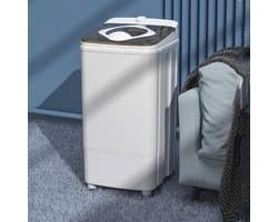 Elektrische Wasdroger - Centrifuge machine - Vocht verwijderen - Draagtijd verkorten - 10 kg capaciteit - Wit