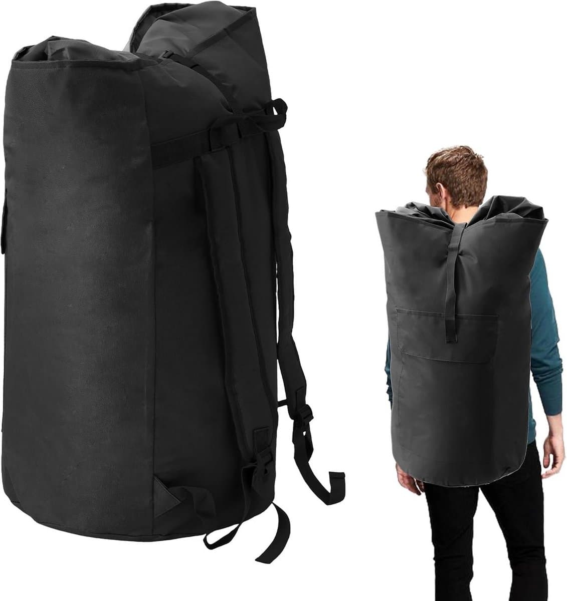 Grote Reissettas voor Wasgoed en Schoenen met Trekkoord en Handvatten — afbeelding 1