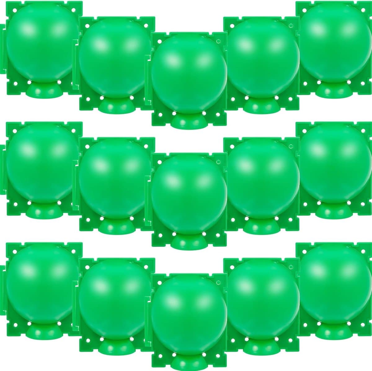 plantenbewortelingsdoos, balpluggen, apparaat, vermeerderingsdoos, wortels, planten, tuin, assistent, controller, wortel, snijden, plantkundige controller, S, groen (20 stuks) — afbeelding 1