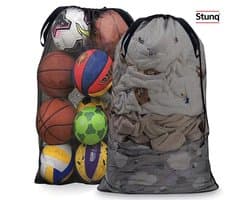 Stunq® Mesh waszak 60x90 cm – extra grote waszak met trekkoord voor wasgoed en sportballen