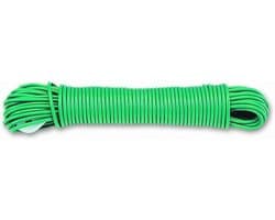 Waslijn polypropyleen met spankabel 2,7 mm - 10 meter groen