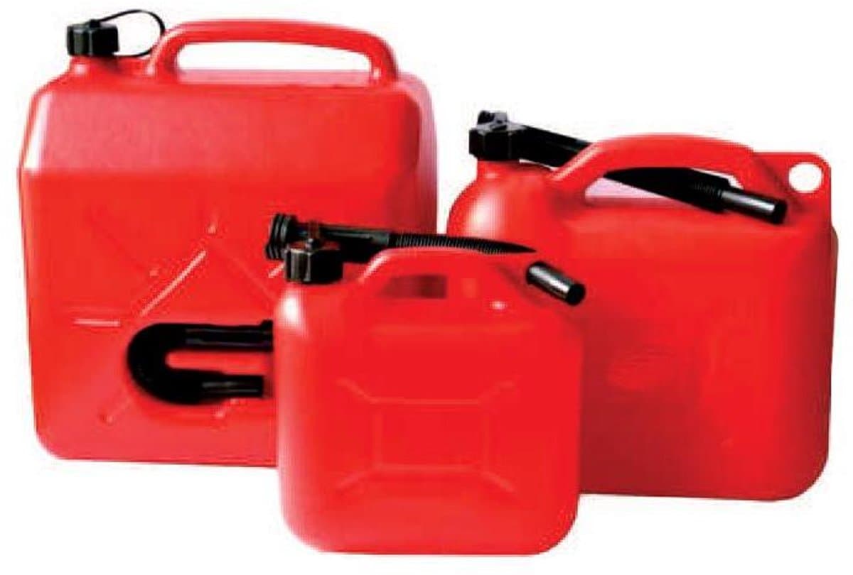 Krysiak KAN05 - Kunststof Brandstofkan - 5L - Met Lejek - HDPE — afbeelding 1