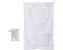 Hanging Laundry Basket voor Efficiënte Wasorganisatie, Ideaal voor Badkamer en Slaapkamer, Ruimtebesparend en Handig