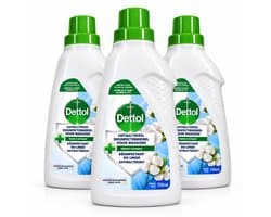 Dettol Antibacterieel Desinfectiemiddel voor wasgoed - Jasmijn en Lelie - Wastoevoeging - 3x750ml