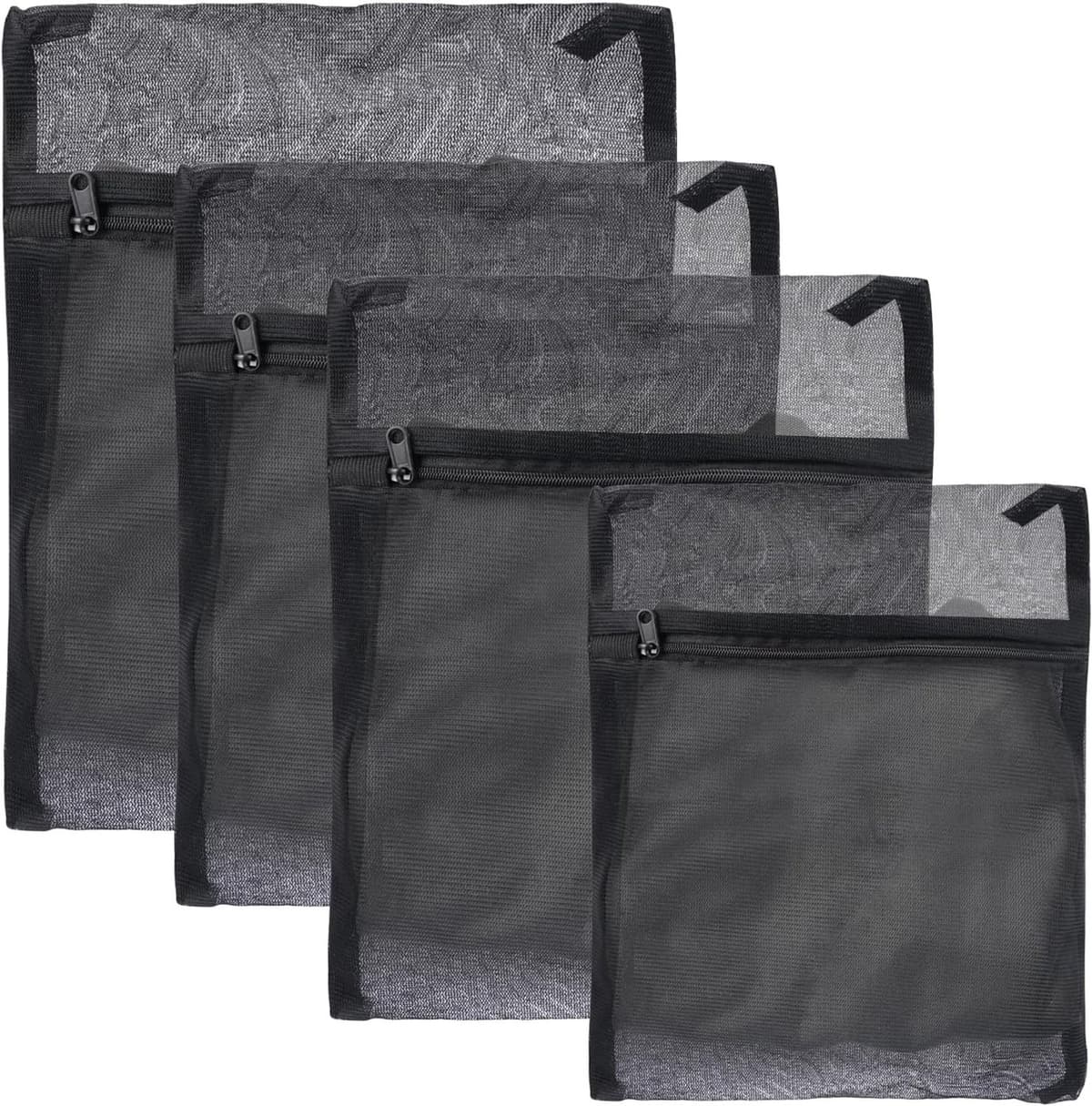 Set van 5 Rechthoekige Waszakken met Rits - Ideaal voor Kleding, Ondergoed en Delicate Stukken — afbeelding 1