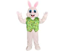 Pluche Bugs Konijn Kostuum Konijn Kostuum Dier Hoofd Masker Halloween Konijn Mascotte Kostuum