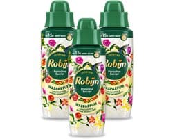 3 x Robijn – Wasparfum – Paradise Secret – 342 ml - Voordeelverpakking - 3 stuks