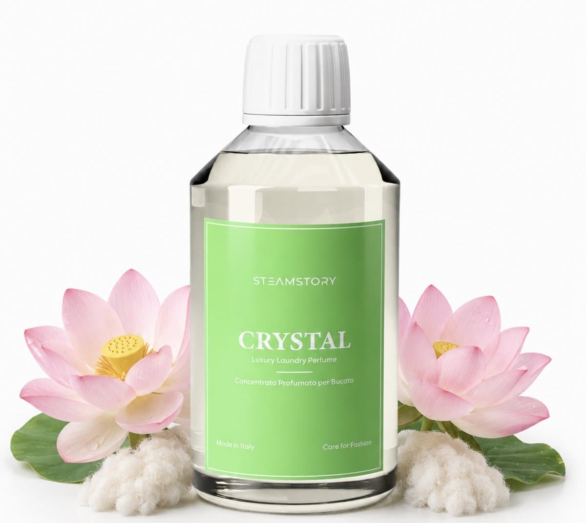 Steamstory Luxe Wasparfum Crystal - Tonkaboon, cederhout en een poederige muskus - 250 ml — afbeelding 1