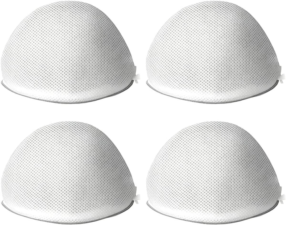 Wasnet voor wasmachine, 4 stuks, 18 x 19 cm, ideaal voor ondergoed en bh's, waszak voor delicate was, beschermende wasnetten voor lingerie en kleding — afbeelding 1