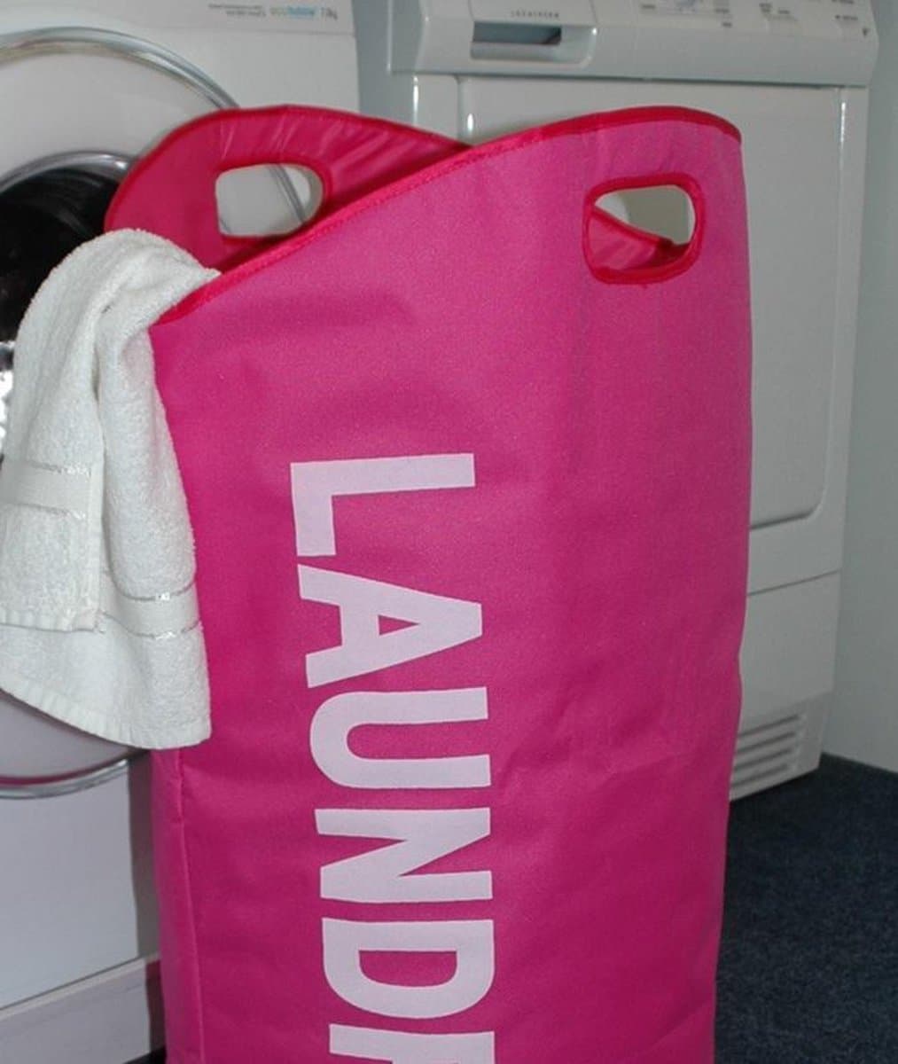 Wasmand - 70 liter - roze — afbeelding 1