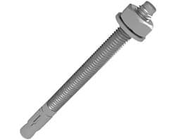 Spreader anchor - Heavy load anchor - Bevestigen op beton - Hoge trek- en schuifbelasting - 16 x 300 mm