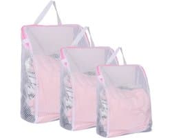 Waszak - Roze - 50 x 60 cm - Herbruikbaar Net voor Gevoelig Ondergoed