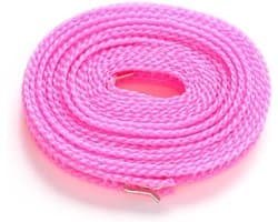 Waslijn Reizen - Drooglijn Kleding - Buiten Droge Kleding - Winddichte Haak - 5 of 8 Meter - Willekeurig