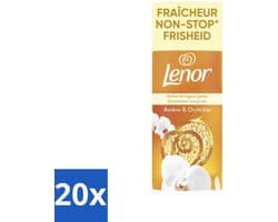 Lenor – Geurbooster – Amber & Orchidee – 12 Wasbeurten – 155 g - Bulkverpakking - 20 stuks