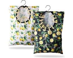 2 waterdichte wasknijpertassen met haak - Organizer voor kleding en klein gereedschap
