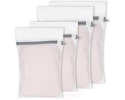 Set van 4 Wasnetten voor de Wasmachine, 2 Formaten, Ideaal voor Kleding, Ondergoed en Sokken (30 x 40 cm, 20 x 30 cm)