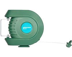 Waslijn Rol - Droogrek - Ruimte Besparen - Automatisch Intrekbaar - 12 Meter - Wit